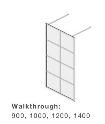 IMPEY SOHO BLACK WETROOM ADDITIONAL 1000mm BRACING BAR, AH24-BAR100 IMPEY SOHO BLACK WETROOM ADDITIONAL 1000mm BRACING BAR, AH24-BAR100